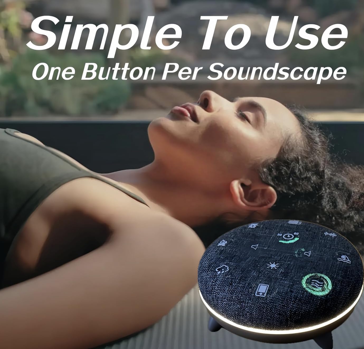 UK Technology Sleep Hub White Noise Machine simple and easy to use