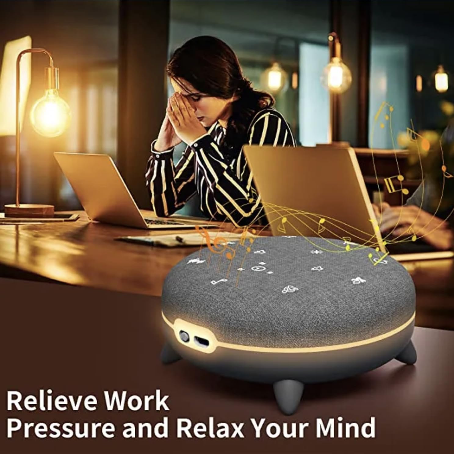 UK Technology Sleep Hub White Noise Machine stress relief fact