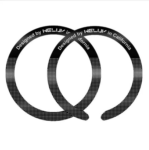 UK Technology Stick-On MagSafe Wireless Charging Rings 2 pack