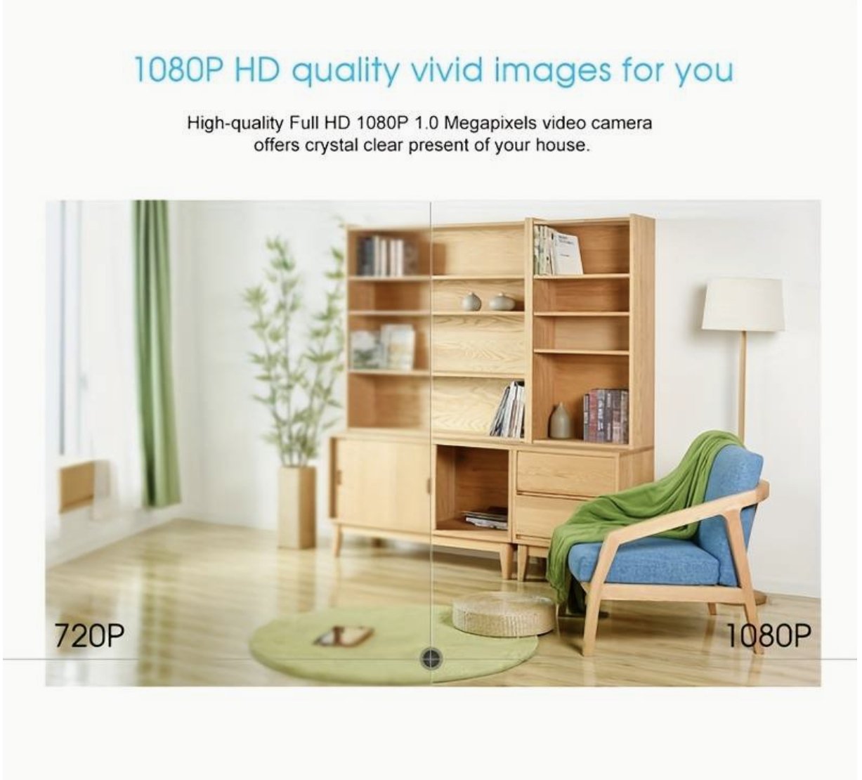 UK Technology Remote Viewing IP Intelligent Camera 1080p quality video