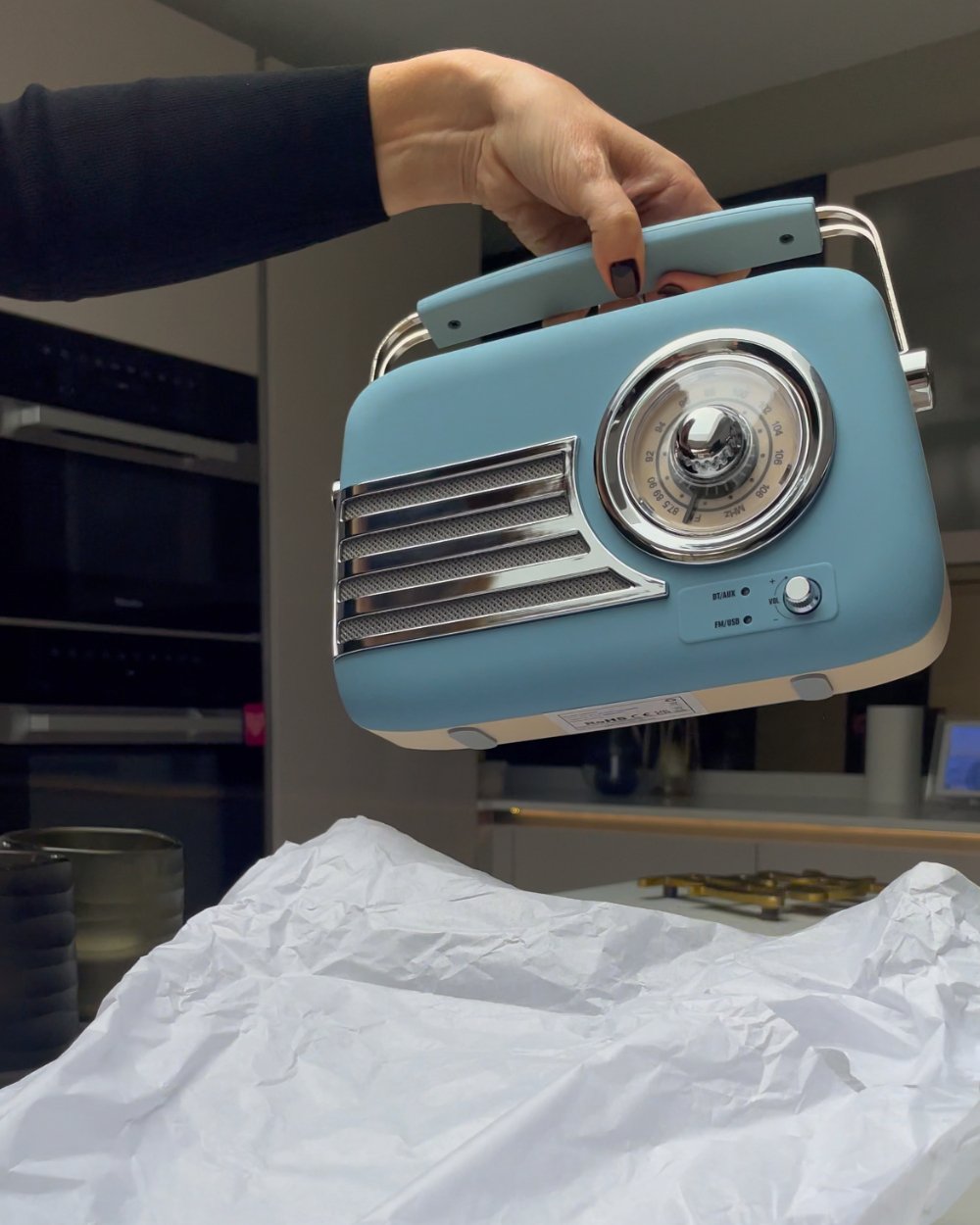 Vintage Retro Radio - Bluetooth & FM