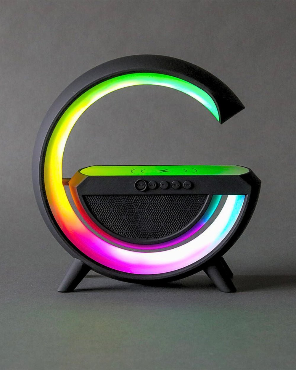 Deals Bluetooth luidspreker licht LED oplader draadloze audio lamp G-vorm Deals Bluetooth luidspreker licht LED oplader draadloze audio lamp G-vorm