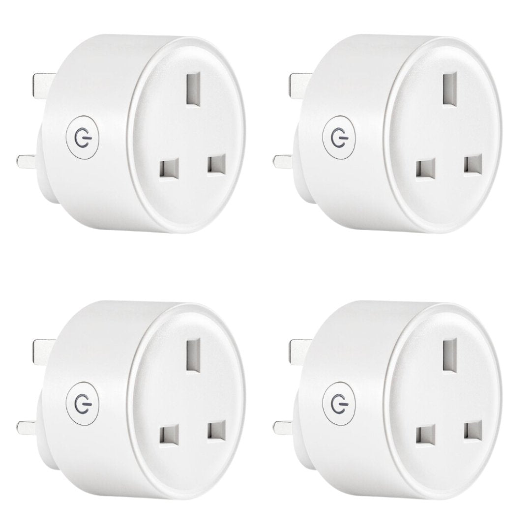 UK Technology Wi-Fi Smart Plug 4 pack
