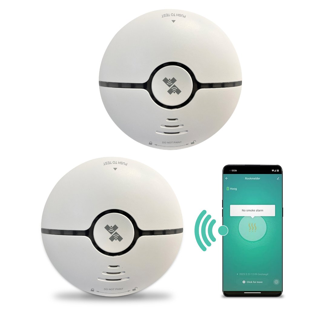 UK Technology Smart Smoke Alarm 2 pack