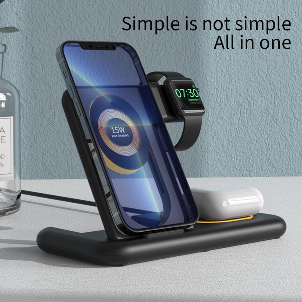 The TravelCharge - 3 in 1 Wireless Charging Station