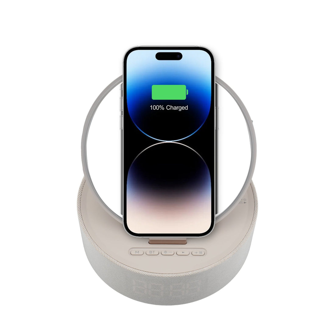UK Technology Vanity Mirror wireless charging a phone on the mirror