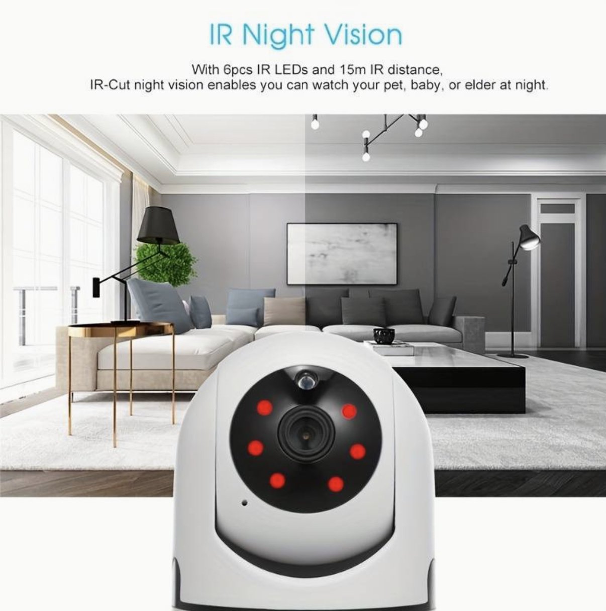 UK Technology Remote Viewing IP Intelligent Camera infrared night vision