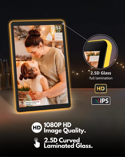 LED Edge Digital Photo Frame - 10.1 Inch Display