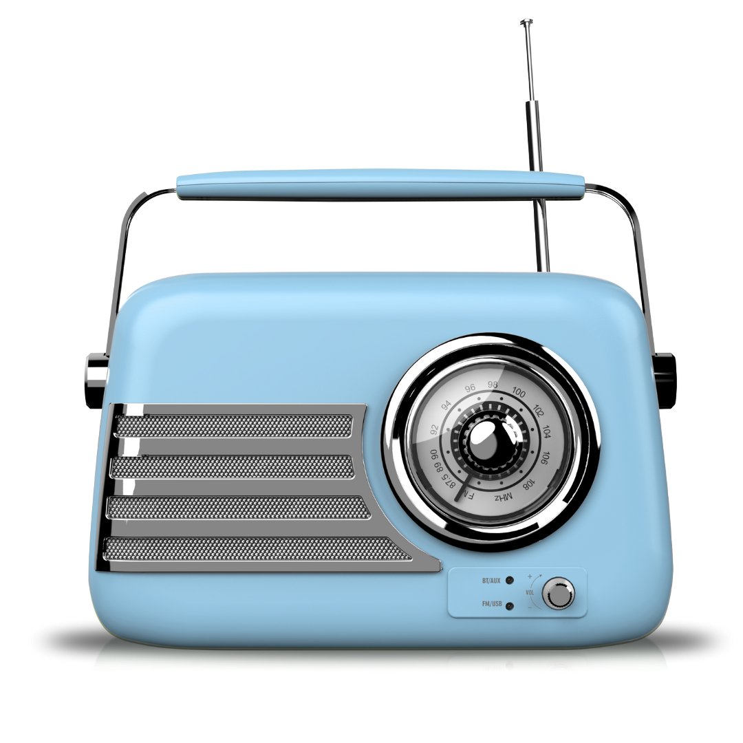 Vintage Retro Radio - Bluetooth &amp; FM