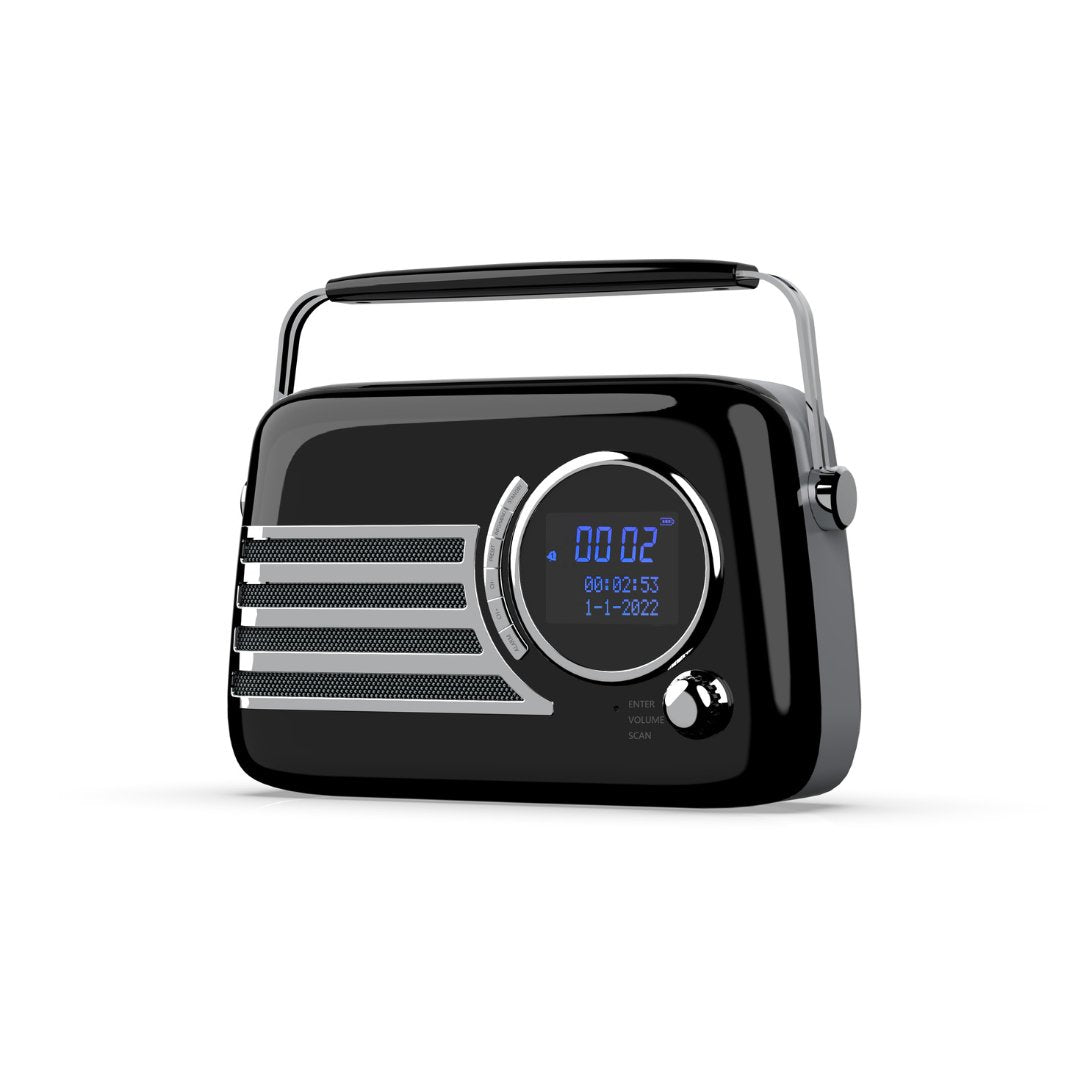 Vintage Retro Radio - Bluetooth &amp; DAB+