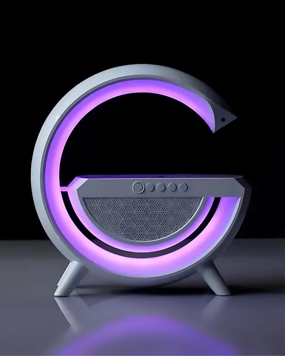 The G Lamp - Wireless charger, Bluetooth Speaker, LED Lamp