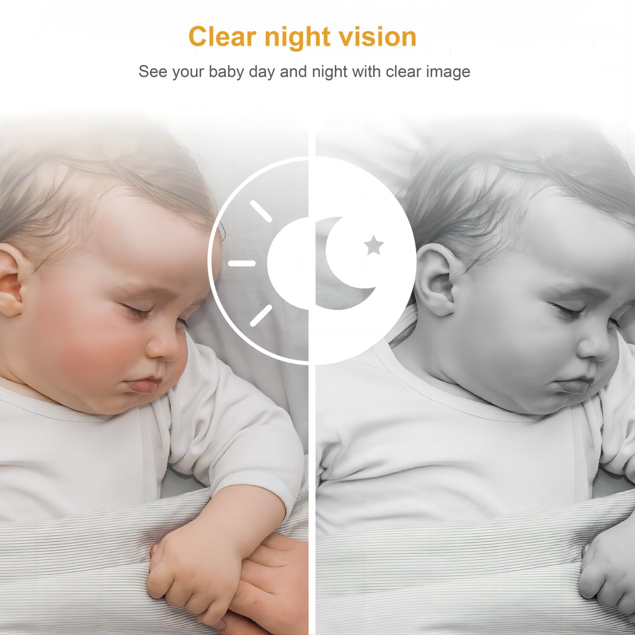 UK Technology Baby Monitor + Camera night vision